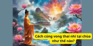 Cách cúng vong thai nhi tại chùa như thế nào?